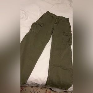 Olive Green Cargo Pants